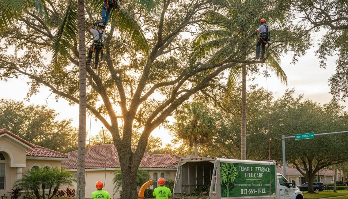 Professional tree removal service in Bradenton FL by certified arborists at Tree Service Bradenton