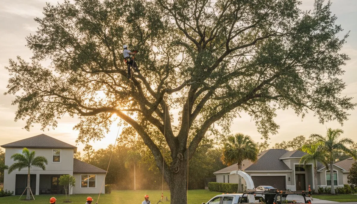Professional tree removal service in Bradenton FL by expert arborists at Tree Service Bradenton